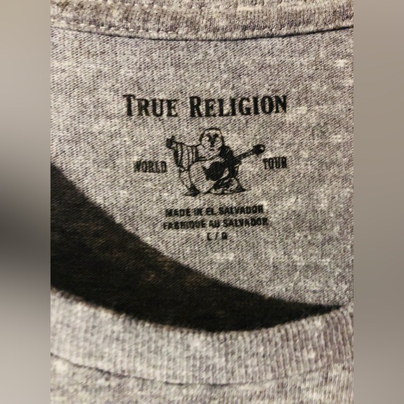 True religion T-shirt size large good condition - Picture 4 of 12